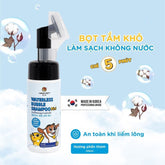 Bọt Tắm Khô Cho Chó Mèo Hana Pet Mini 130ml
